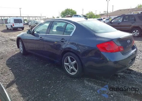 2007 Infiniti G35X z USA, uszkodzony, nr VIN JNKBV61F57M813657